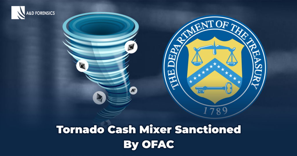 Tornado Cash Mixer Sanctioned By OFAC