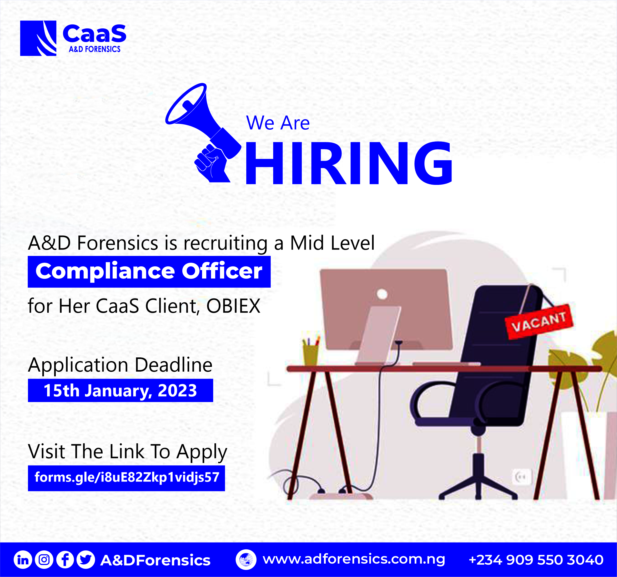 compliance-officer-job-vacancy-at-obiex-a-d-forensics