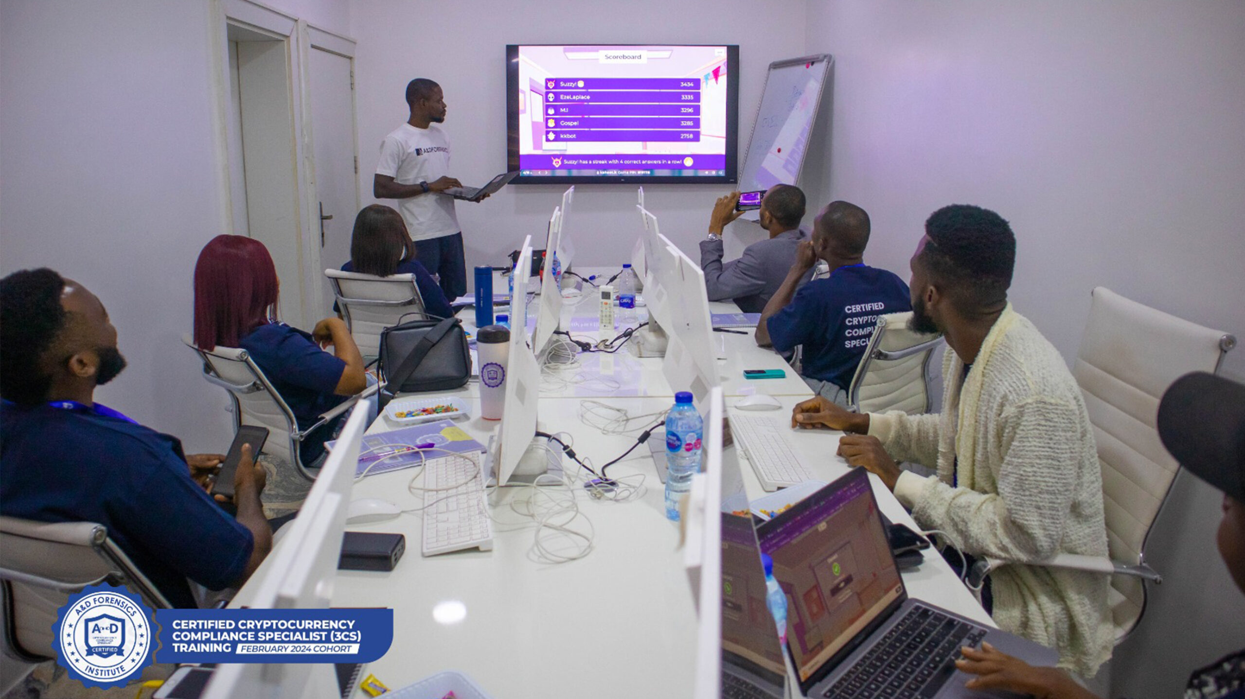 Crypto Compliance Training in Nigeria by A&D Forensics