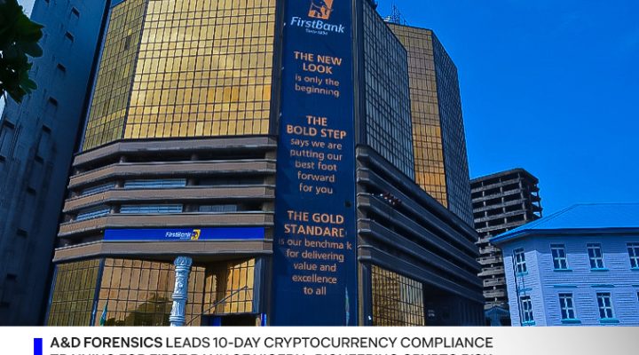 A&D Forensics Leads 10-Day Cryptocurrency Compliance Training for First Bank of Nigeria, Pioneering Crypto Risk Management in Nigerian Banking.