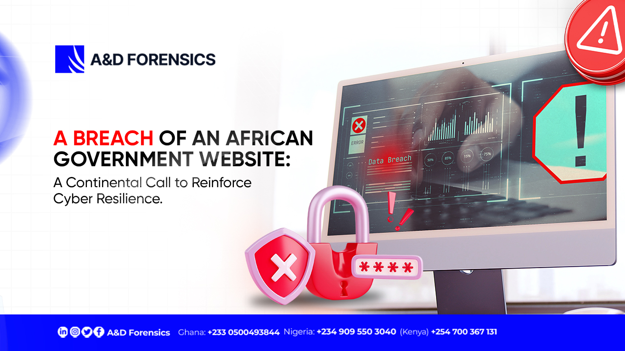 A Breach of an African Government Website