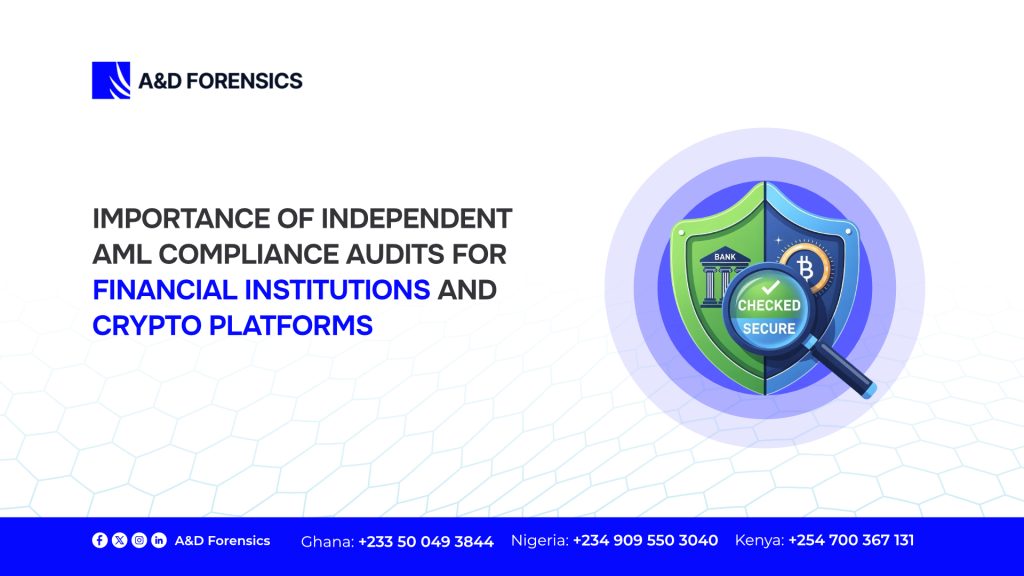Importance of Independent AML Compliance Audits for Financial Institutions and Crypto Platforms.