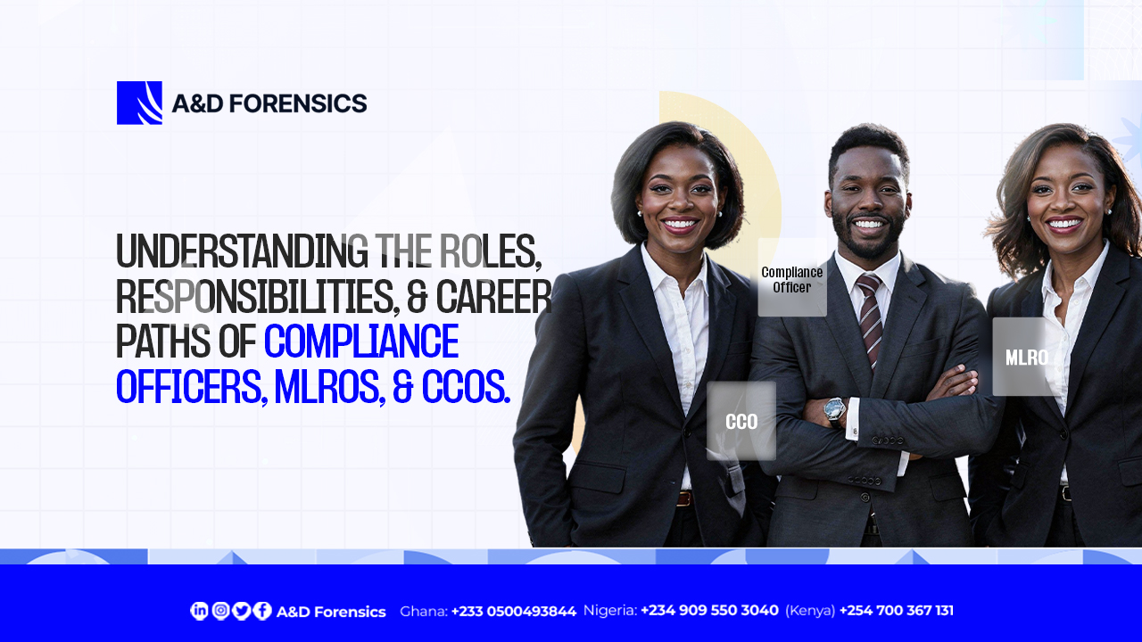 Understanding the roles, responsibilities, and career paths of compliance officers, MLROs, and CCOs.